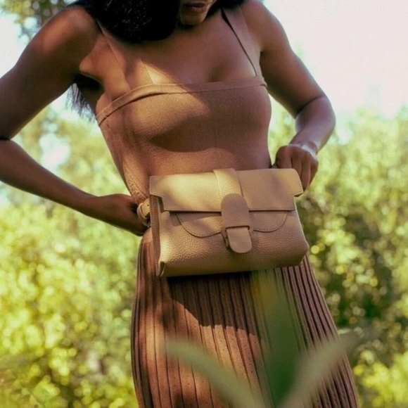 SENREVE Aria Belt / Crossbody Bag Dolce Butterscotch New - Picture 3 of 16